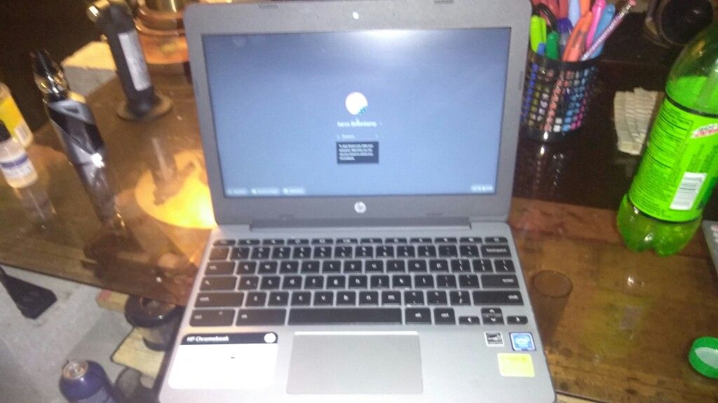 HP chrome book