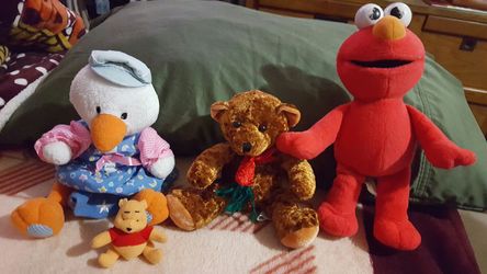 MUÑEQUITOS MUY BONITOS DE PELUCHE TODOS POR $8