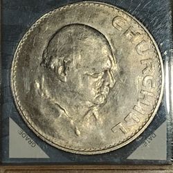 1965 Great Britain Crown - Sir. Winston Churchill Coin
