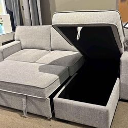 Pull Out Bed Sectional Financing Available 
