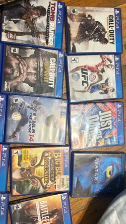 PS4 video games