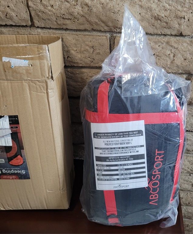 Abco Tech SLEEPING BAG – Envelope Lightweight Portable