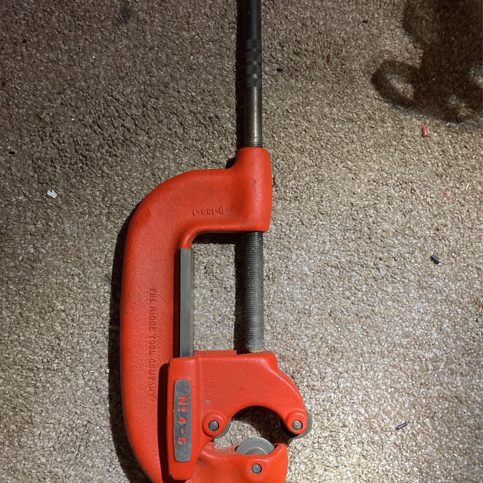Ridgid No 4-S Heavy Duty Pipe Cutter 2” To 4”