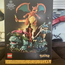 LEGO Pokemon Venusaur, Charizard, Blastoise
