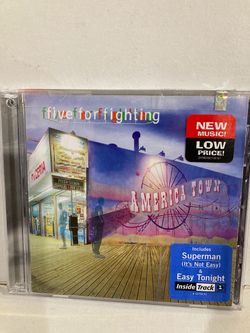 Five for Fighting “ American Town” sealed with hype sticker