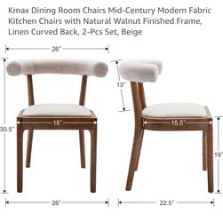 Brand New Modern Dining Chairs