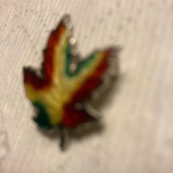 Small 1950s Sterling & Enamel Pin