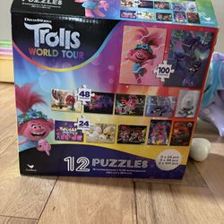 TROLLS 12 puzzles 
