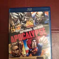 Superman Batman Apocalypse Blu-ray 