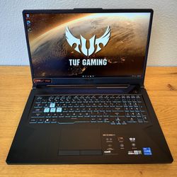Gaming Laptop 17” Screen by ASUS TUF ✅Intel Core i5/32GB RAM/1TB/NVIDIA GeForce RTX 3050Ti⚡️Windows 11💲1 Year Warranty✅ $0Down Finance Available   Th