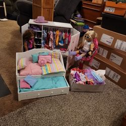 American Girl Dolls And Accessories 
