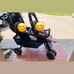 Cortina Together Double Stroller