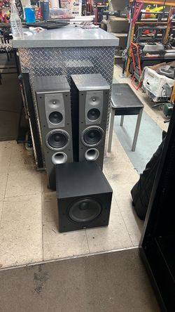 JBL Balboa 30 Tower Speakers w/ Arena S10 Subwoofer