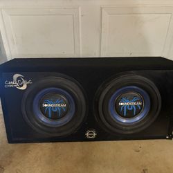 2 10” Subwoofers