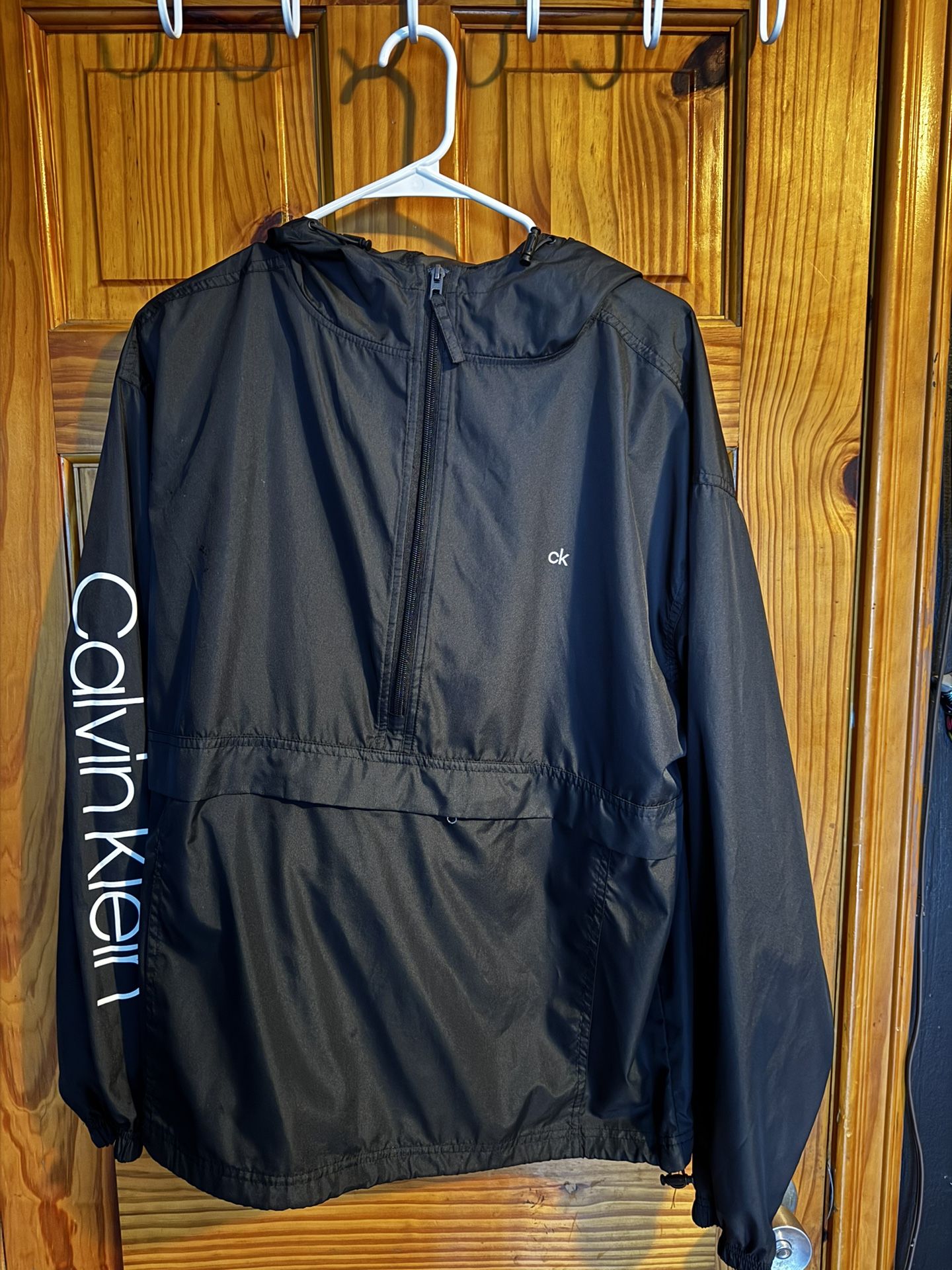 Calvin Klein Windbreaker Size M Black