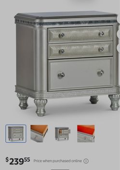 Accent , end-table ,  2-drawers