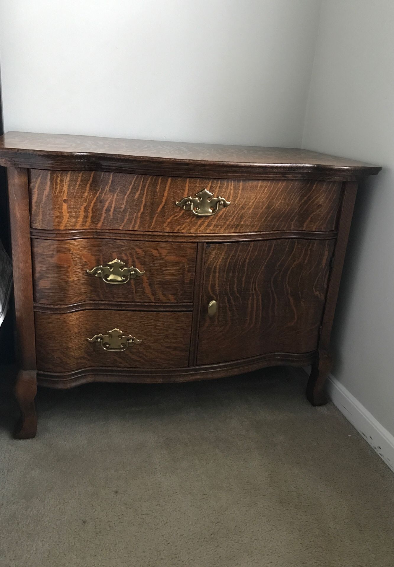 Antique Oak Dresser