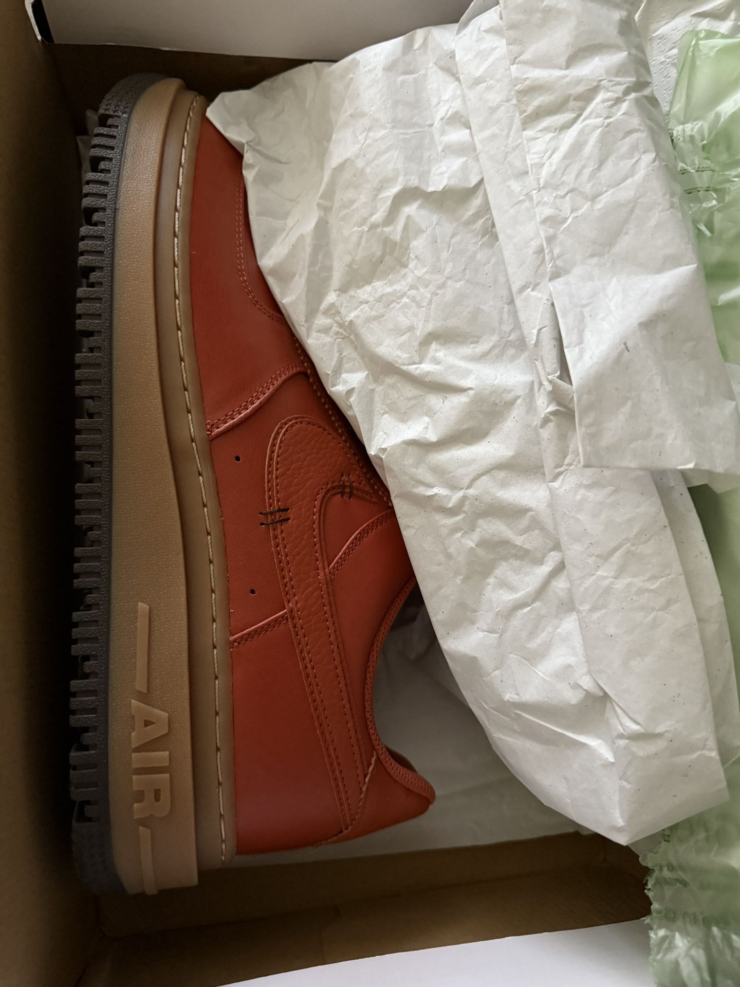 Nike Air Force 1 Low Luxe Burnt Sunrise Sz 12