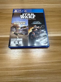 Star Wars racer and commando combo PS4