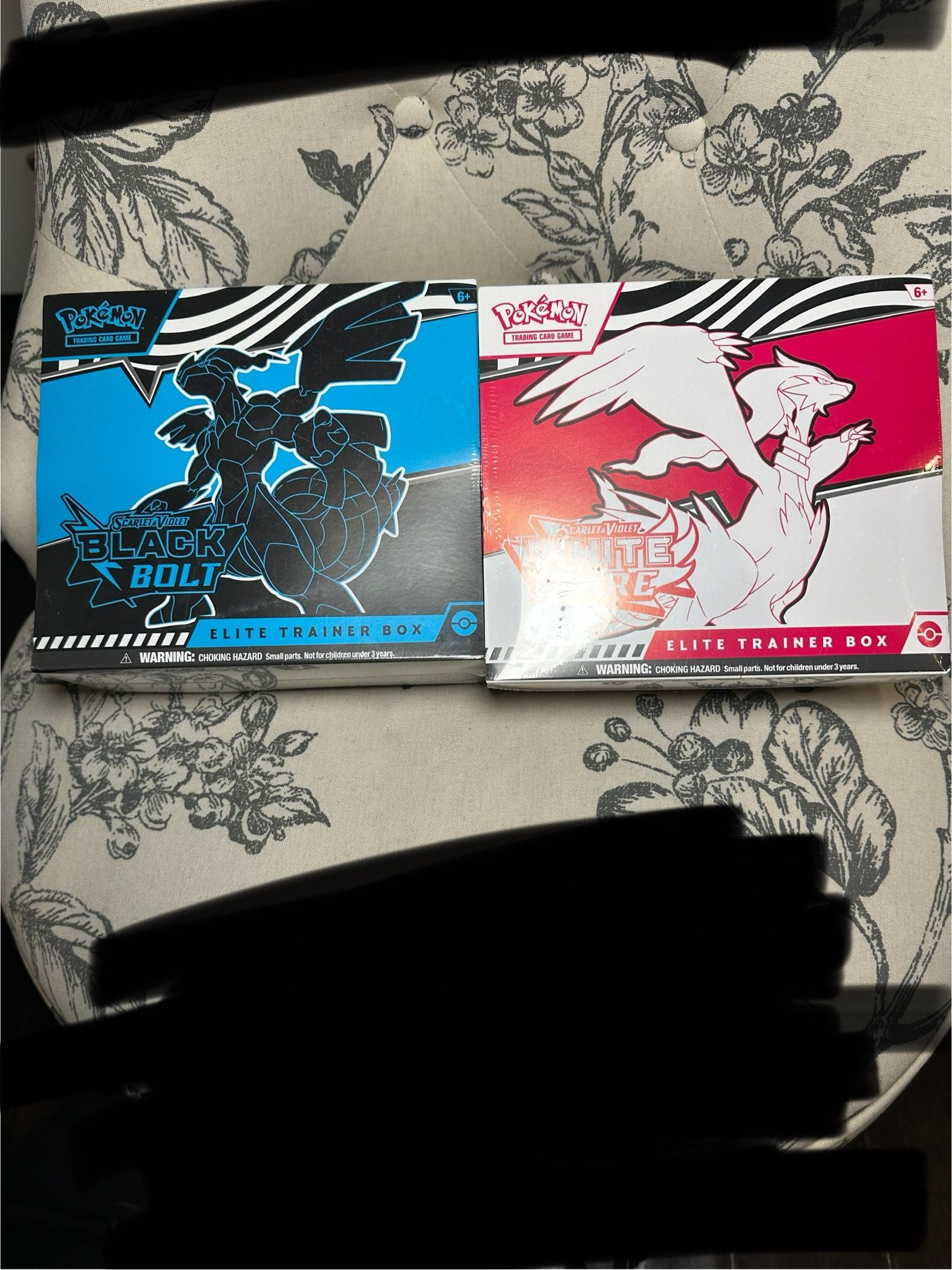 BLACK BOLT & WHITE FLARE SEALED ETBs!
