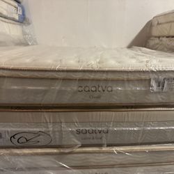 Luxury Saatva & Tempur-Pedic Mattresses – 50-80% Off!     •    Brand New, Minor Blemishes (Nothing That Affects Comfort)     •    King, Queen, Full, T