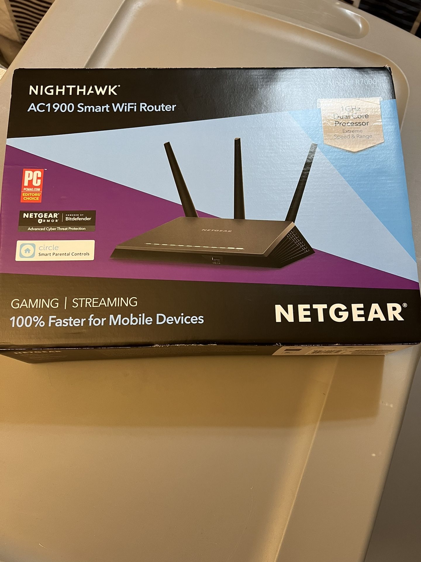 NETGEAR NIGHTHAWK AC1900 SMART WIFI ROUTER