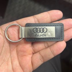 Audi leather Key Ring