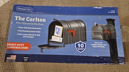 Carlton Posted Mailbox