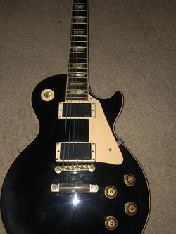 Gibson Les Paul Classic Electric Guitar Ebony
