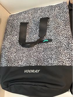 Vooray Flex Cinch Backpack Leopard Print
