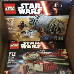 LEGO DISNEY Star Wars Lot 2 Sealed Obi-Wan’s Jedi Interceptor Droid 