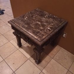 Marble End Table
