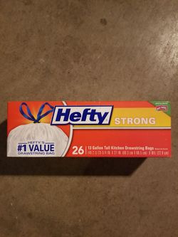 Hefty strong T.B $4