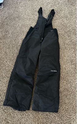 Outdoor Gear- Small kids Black Snow Bib - winter snowsuit