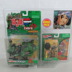 G.I Joe Vs Cobra Bonus Pack Missile Storm Copter w/ Wild Bill, Recondo & CD-ROM
NEW

