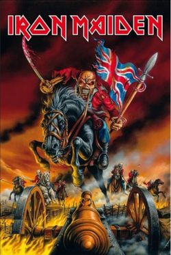 Iron Madien England Album Cover Wall Poster 24"x36"