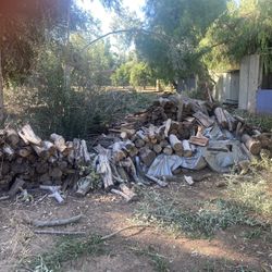 Split Firewood 200$ a Cord Rounds For 100$ a Cord 