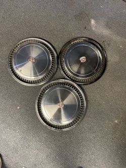 Vintage Cadillac Hubcaps