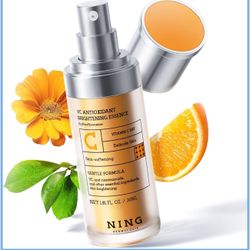 Vitamin C Serum with Niacinamide & Ethyl Ascorbic Acid: Brightening, Moisturizing Face Serum for Dark Spots | Hyperpigmentation & Anti-Aging Treatment