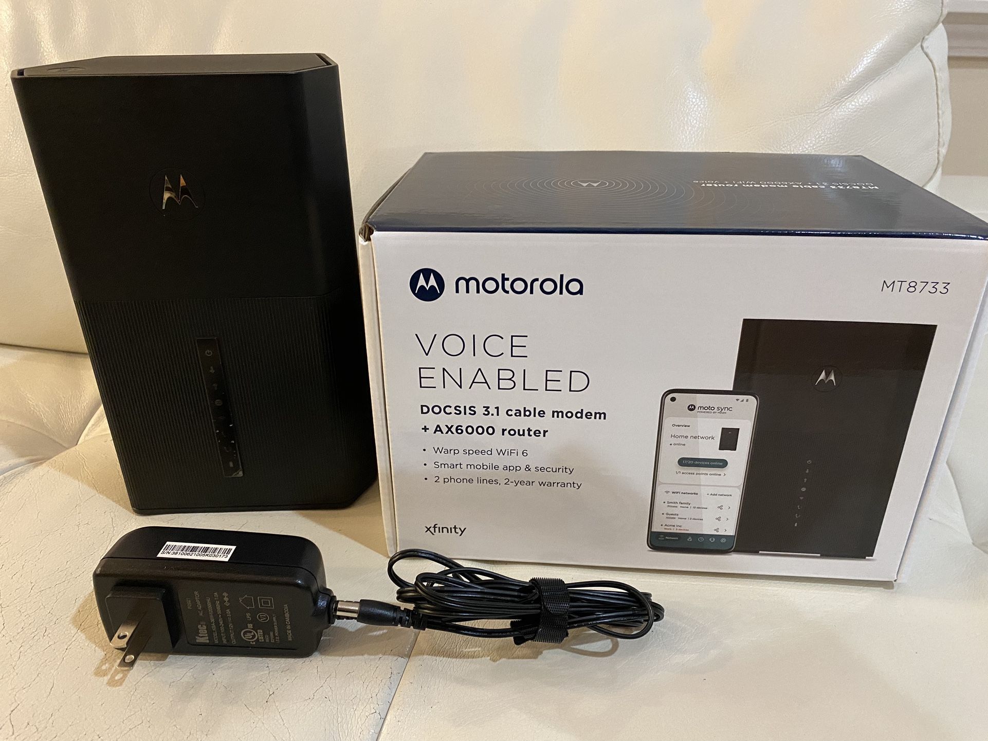 Stop Paying Xfinity Rental Fee Modem/Router Model # MT 8733 .. $125