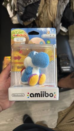 Nintendo amiibo yoshis woolly world