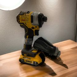 Dewalt Impact Drill With Charger And Battery 