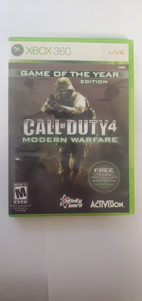 Call Of Duty 4 GOTY Edition - XBOX 360