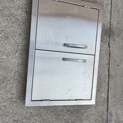 Stain Less Steel Bbq Door