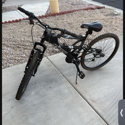 26" Hyper Bicycle Havoc Mountain Bike, 26" Wheels, Adults Ages 14+ Years, Black