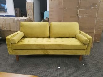 Yellow sofa