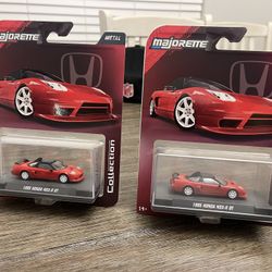 2025 Majorette Collection Series 1995 Honda NSX-R GT NSX - Red 