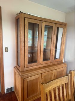 Hutch solid oak