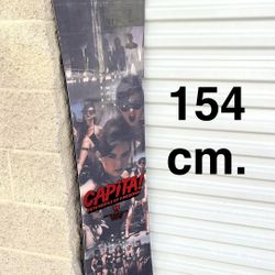 154 cm. CAPiTA Defenders Of Awesome D.O.A. DOA snowboard