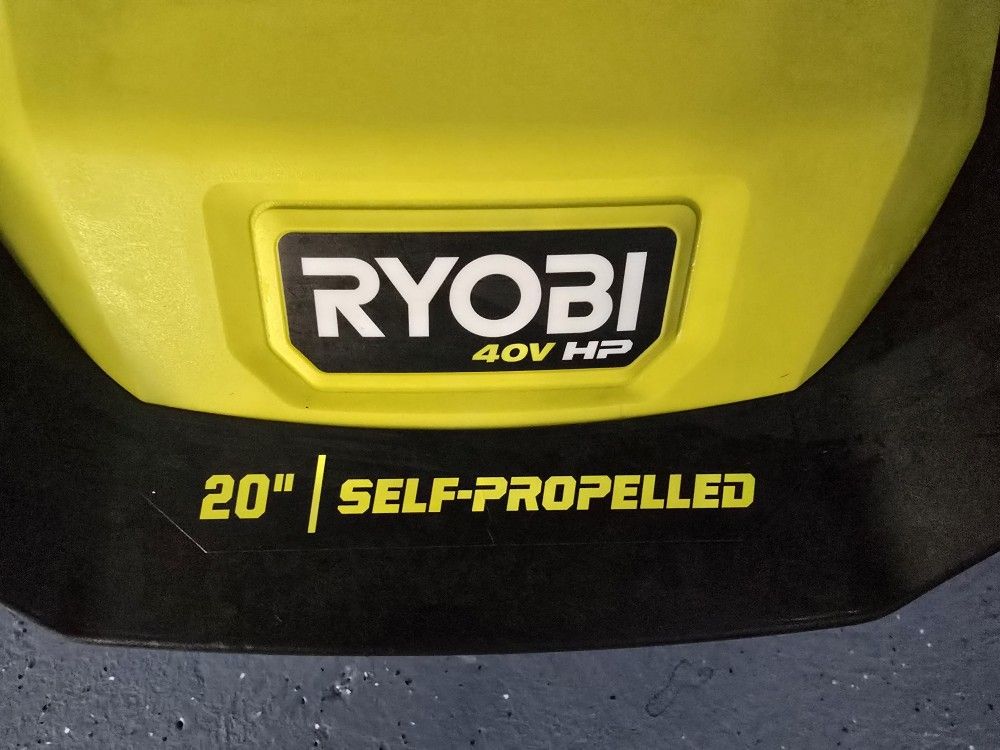 20" Ryoby SELF PROPELLED LAWN MOWER - Selling With/without Battery Kit